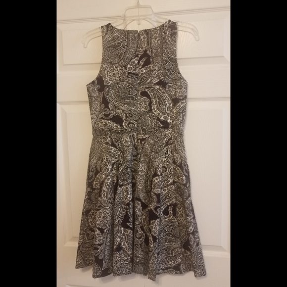 NWT Banana Republic paisley print dress w/ pockets - Picture 2 of 7